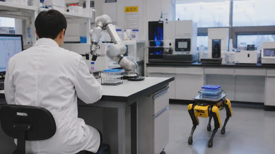 Autonomous Self-Driving Lab for Robot-Assisted Scientific Experimentation featured image